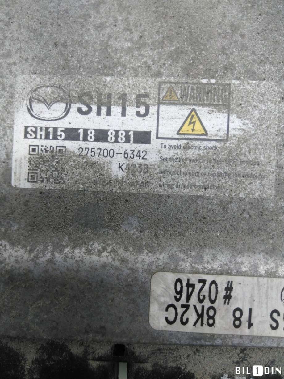 Styreenhet motor til Mazda 6 2015-2018 (Type III, Fase 2)  (MAZDA|SH1518881||2757006342)