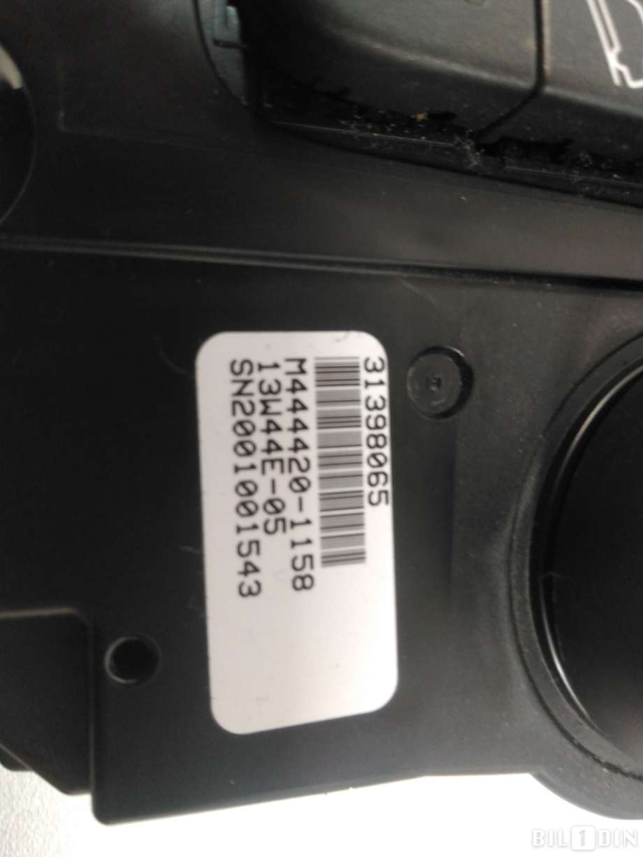 Varmeapparat betjening til Volvo XC60 2014-2017 (Type I, Fase 2)  (VOLVO|31398065|M4444201158|)