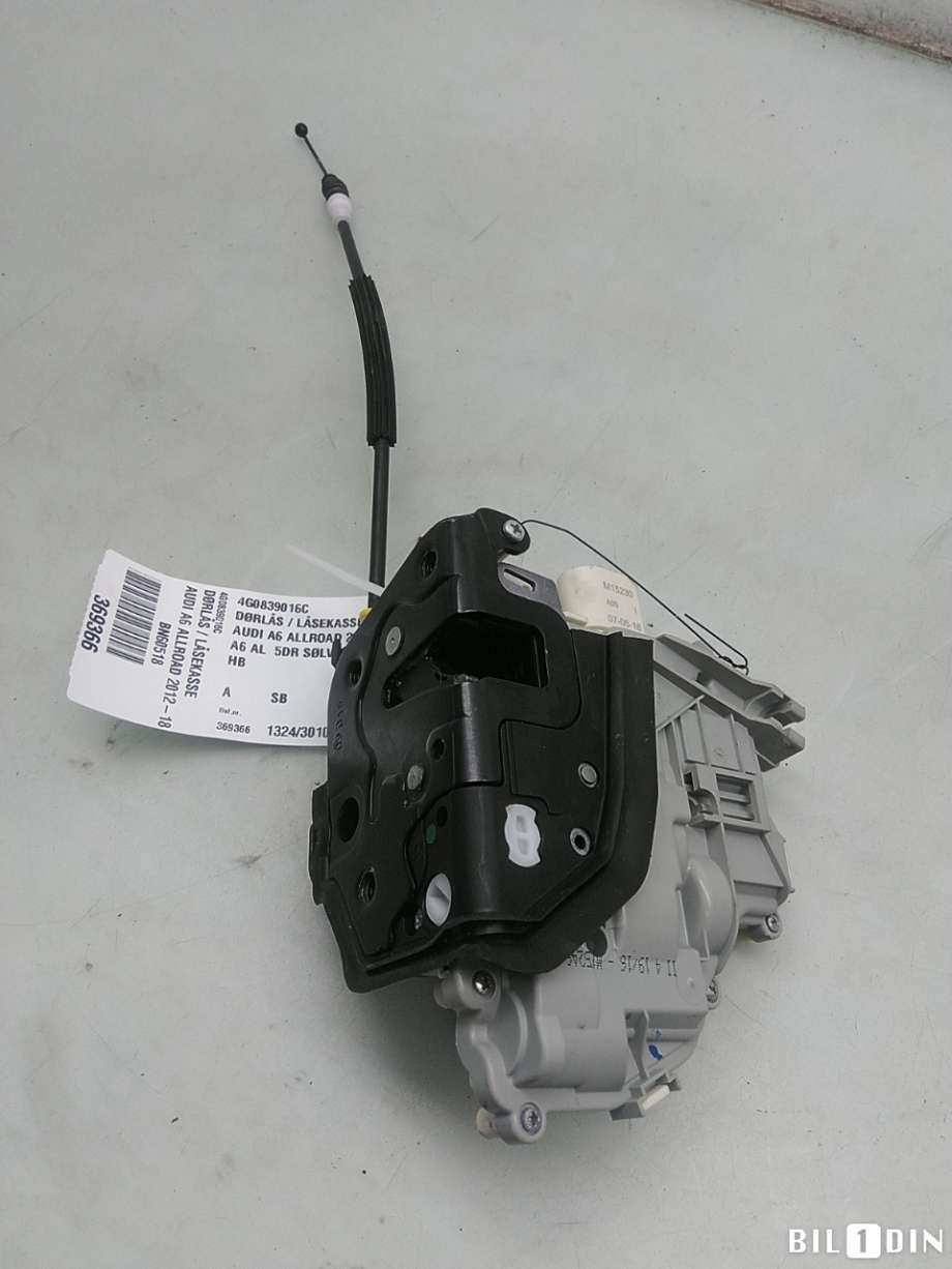Låsekasse høyre bak til Audi A6, Allroad 2015-2019 (Type III, Fase 2) (C7) (C7) (AUDI|4G0839016C|)
