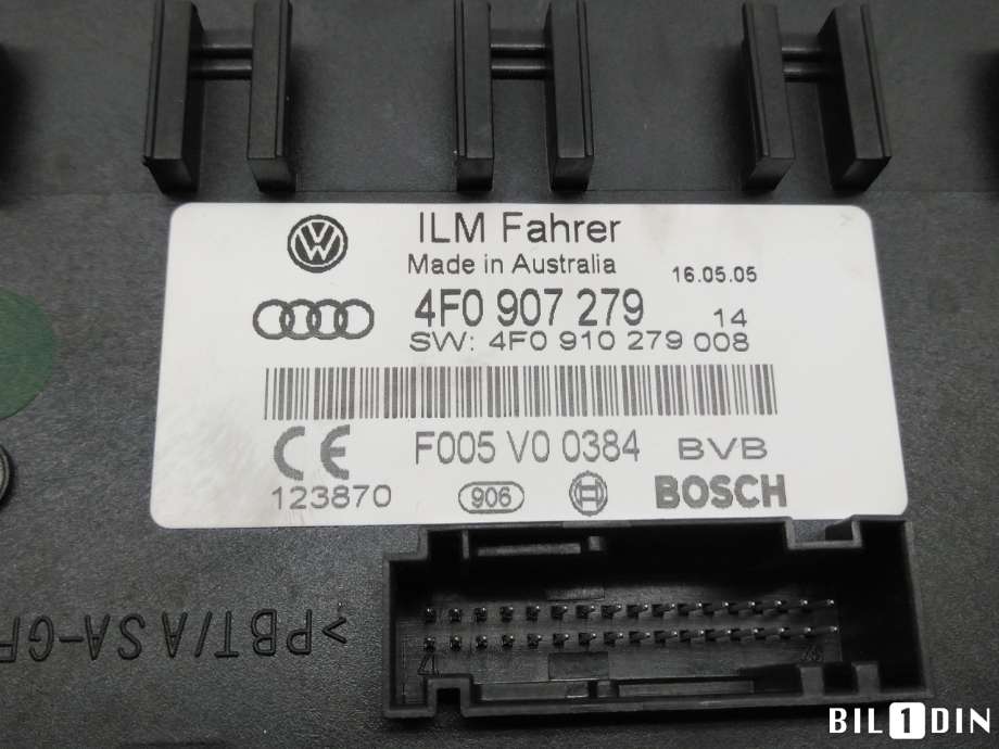 Styreenhet comfort (BCM) til Audi A6 2005-2008 (Type III, Fase 1) (C6) (C6) (AUDI|4F0910279AE|4F0910279K|)