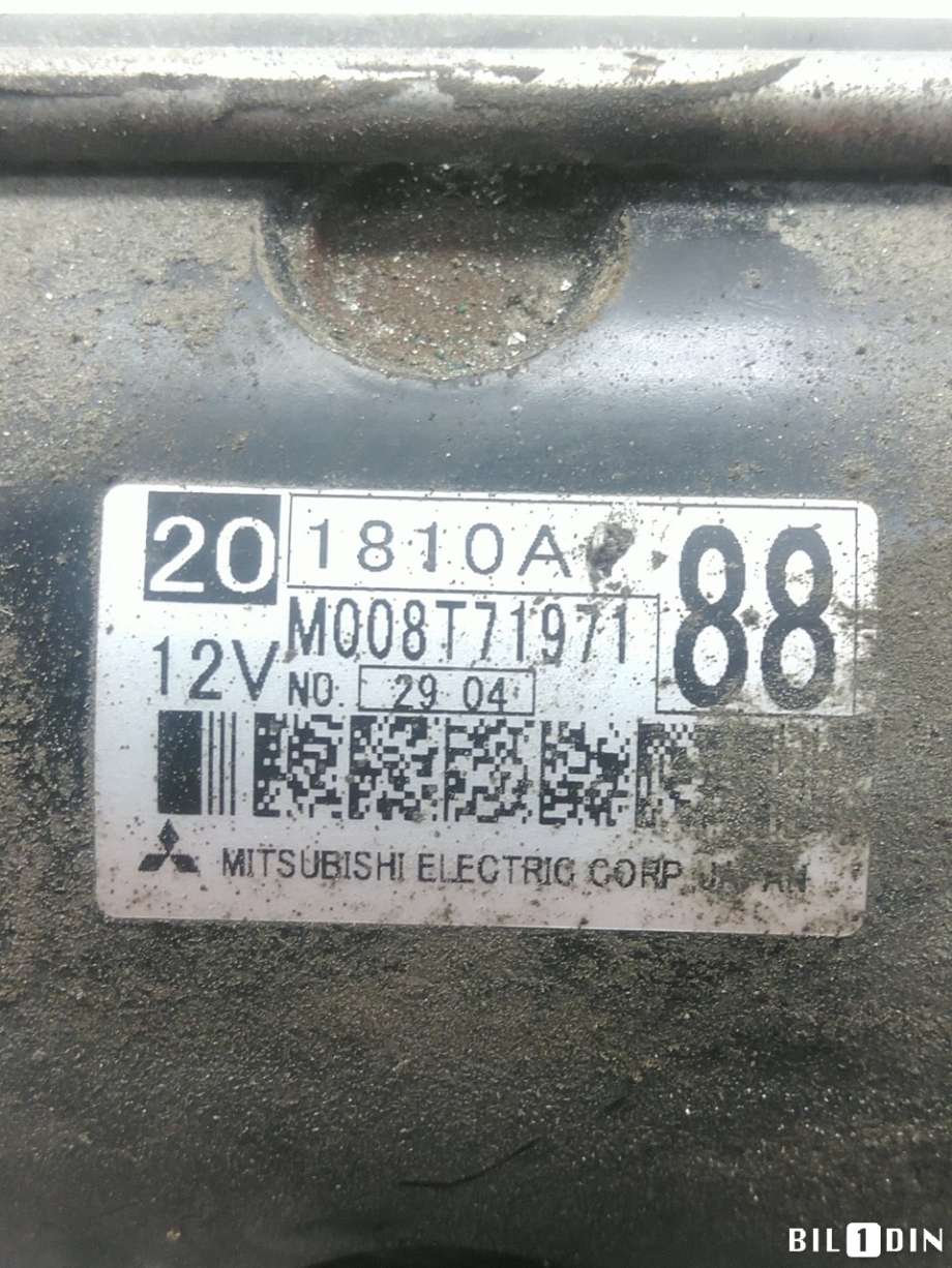 Starter diesel til Mitsubishi ASX 2010-2019  (MITSUBISHI|1810A188|)