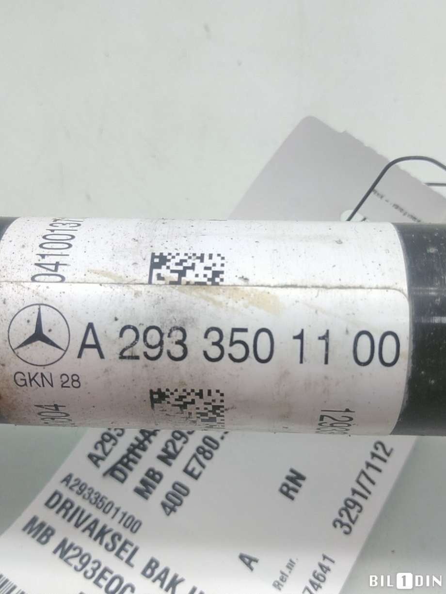 Drivaksel høyre bak, elbil til Mercedes EQC 2019-->>  (MERCEDES|A2933501100|)