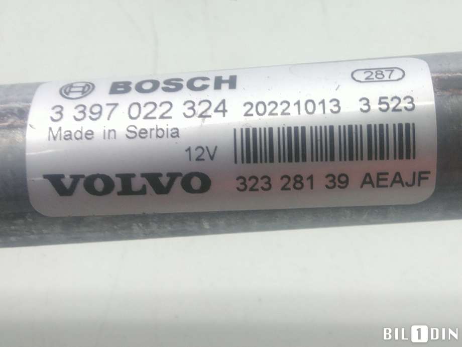 Viskermotor frontrute til Volvo C40 Recharge 2021-2024  (32328139|)