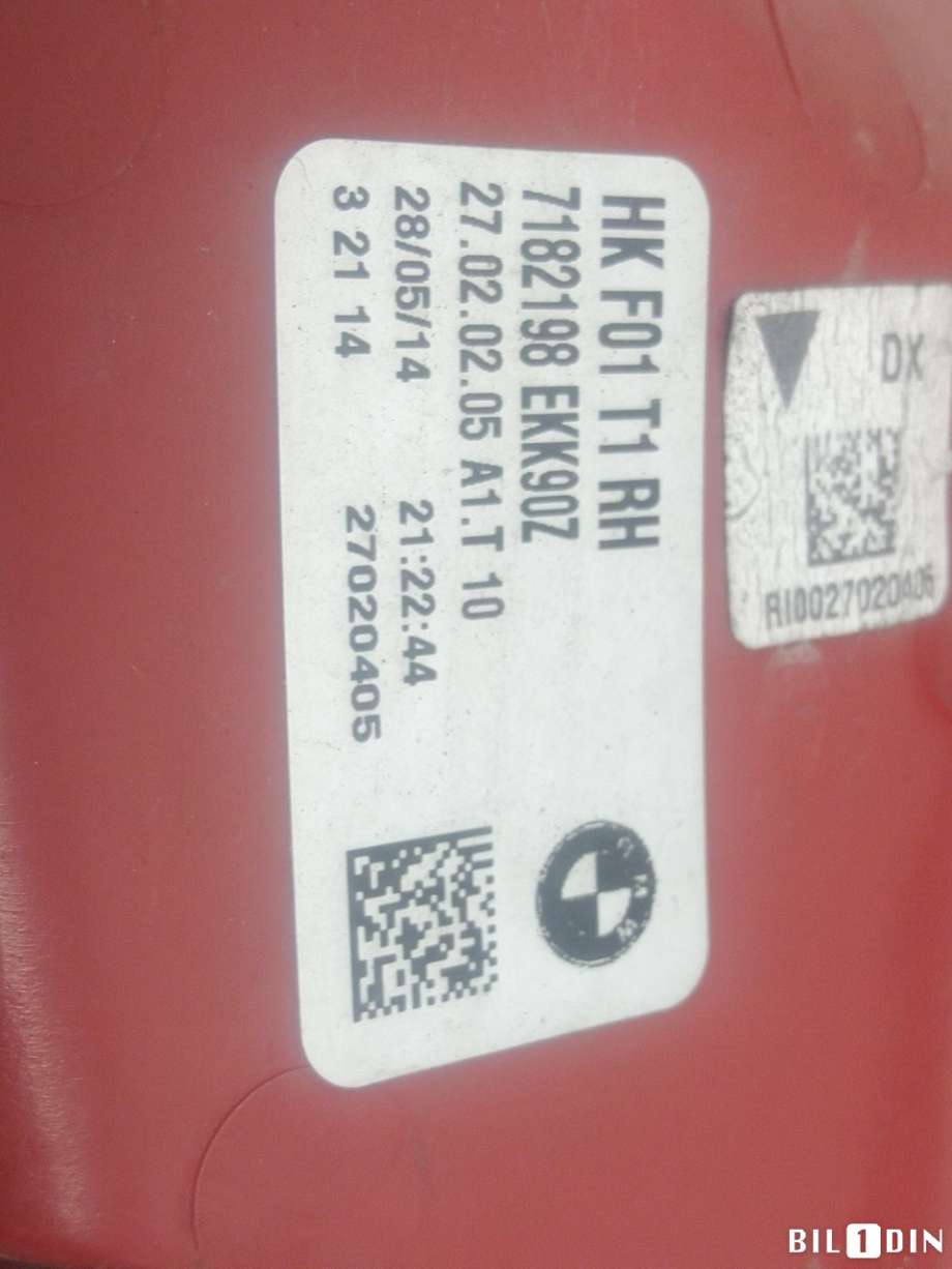 Baklykt høyre til BMW 7-Serie 2009-2015 (F01/F02/F03/F04) (F01/F02/F03/F04) (BMW|63217300268|)