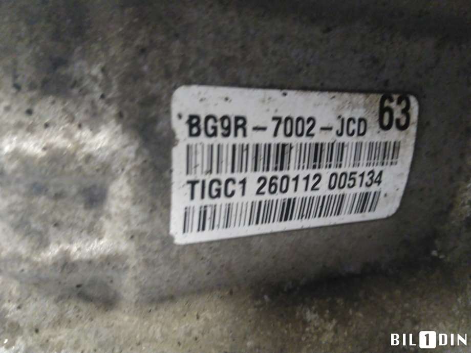 Girkasse manuell 6-trinn til Volvo S80 2006-2013 (Type II, Fase 1)  (VOLVO|36051127|MMT6|BG9R7002JCD)