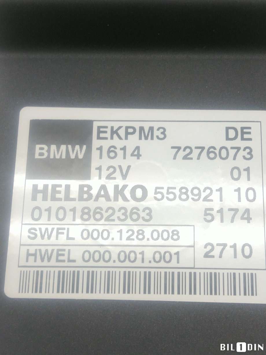 Styreenhet drivstoffpumpe til BMW 5-Serie 2010-2017 (F10/F11) (F10/F11) (BMW|16147276073|55892110|0101862363)
