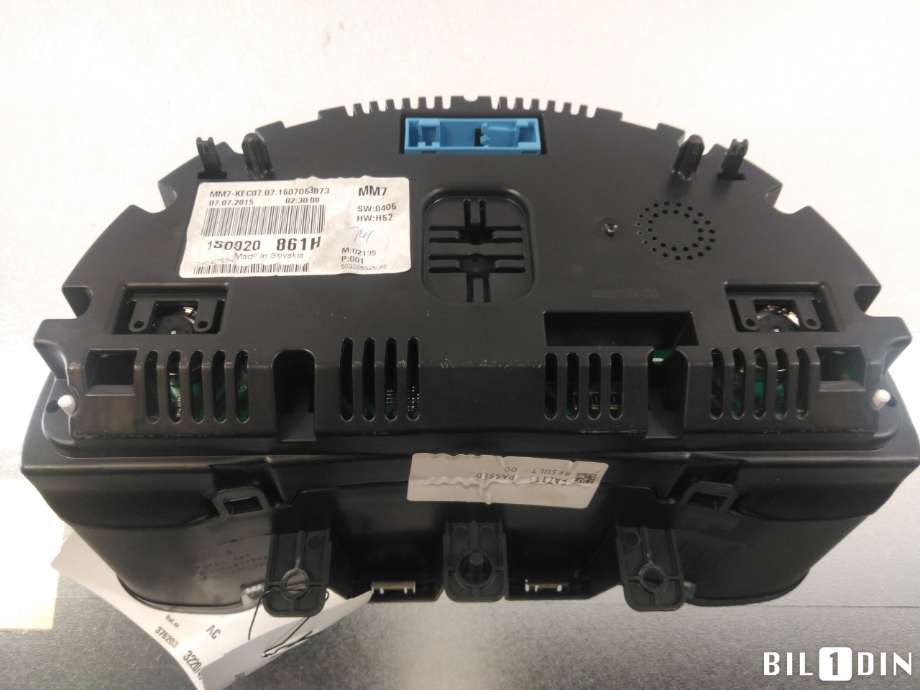 Instrumentpanel til VW E-Up 2013-2019 (VOLKSWAGEN|1S0920861H|)