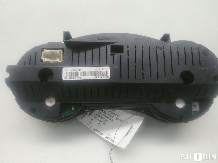 Instrumentpanel til Mercedes ML 2005-2011 (W164) (W164) (MERCEDES|A1645404947|A2515402648|A1645408947)