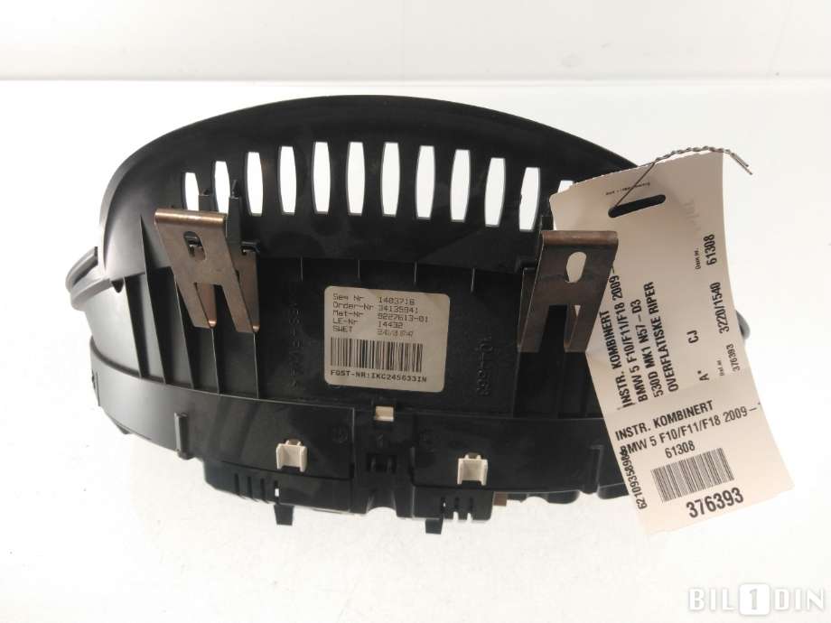 Instrumentpanel til BMW 5-Serie 2010-2017 (F10/F11) (F10/F11) (BMW|62109358981||9227613)