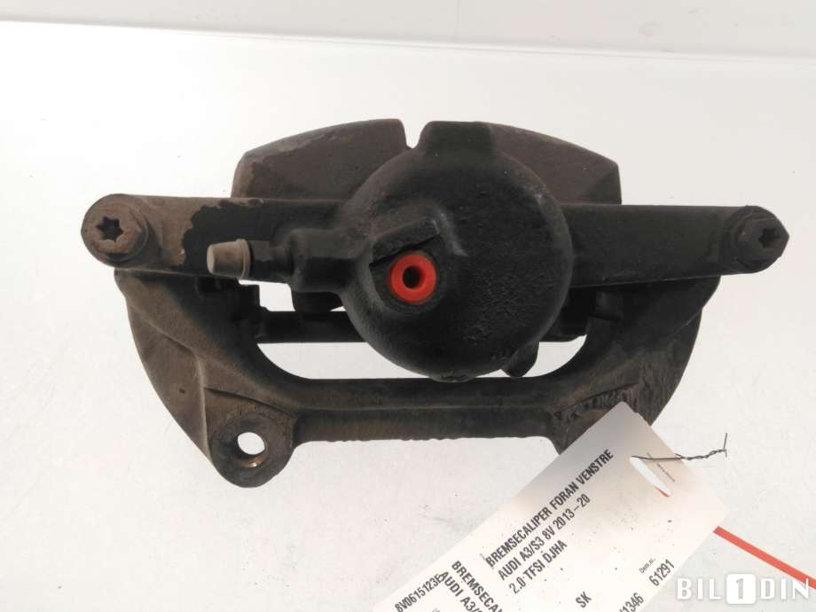Bremsecaliper venstre foran til Audi A3 2016-2020 (Type III, Fase 2)  (AUDI|8V0615123E|)