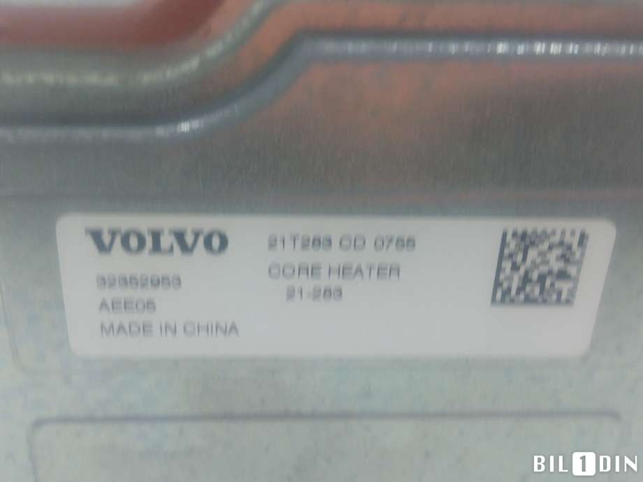 Varmeapparat register til Volvo XC40 2018-2024  (VOLVO|32352954||32352951)
