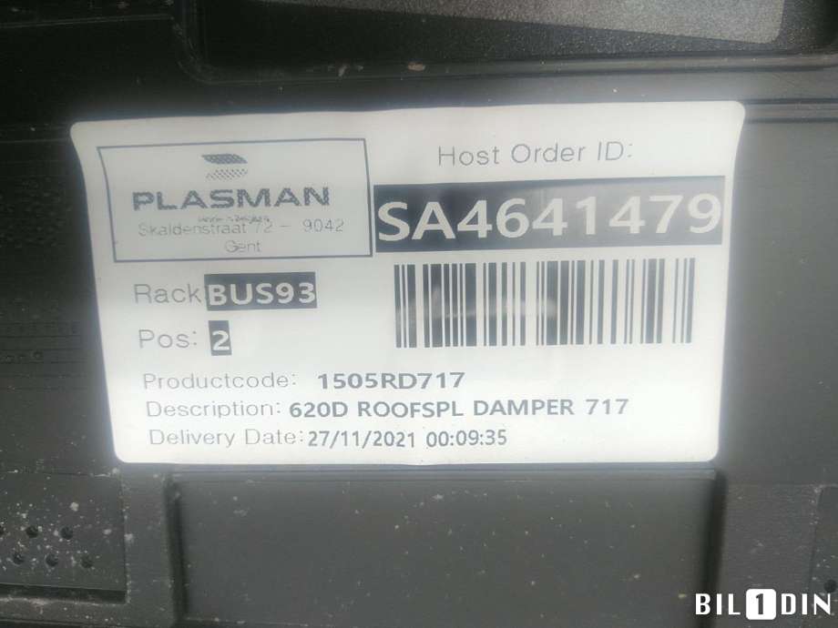 Spoiler bakluke til Volvo XC40 2018-2024 (VOLVO|40009018||31488325)