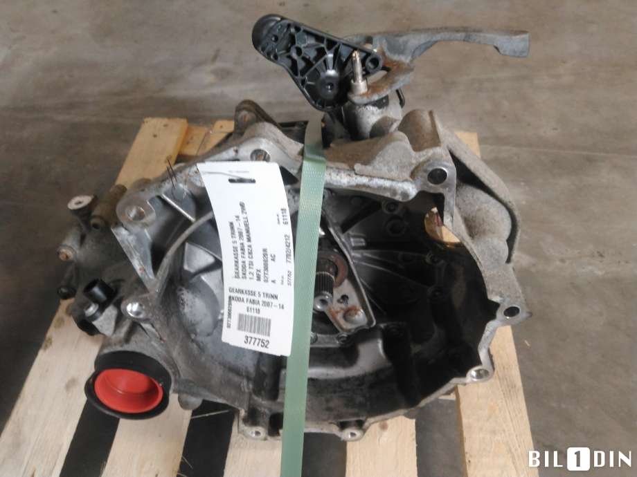 Girkasse manuell til Škoda Fabia 2010-2014 (Type II, Fase 2) (SKODA|02T300020RX|02T300020R|02T301103A8)