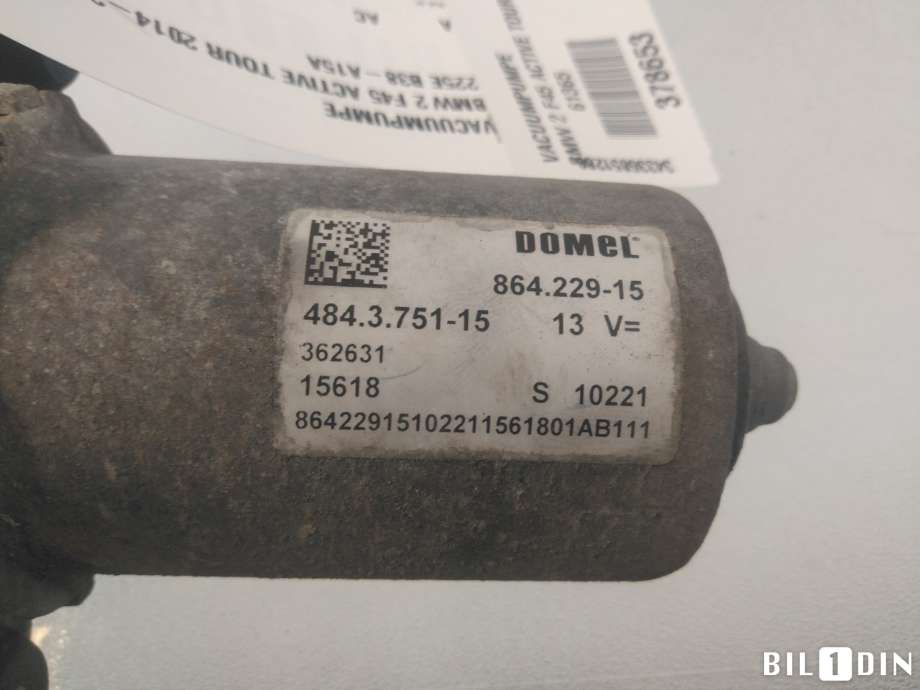 Vakuumpumpe til BMW 2-Serie 2014-2021 (F22/F23) (F22/F23) (BMW|34336851289||484375115)