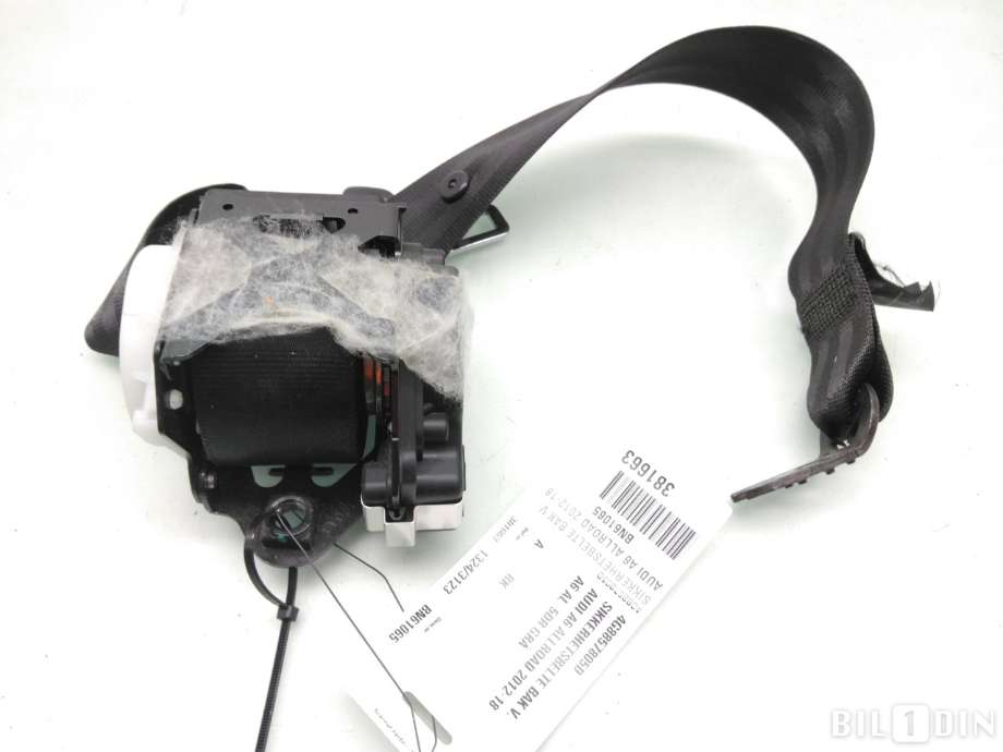 Sikkerhetsbelte bak venstre til Audi A6, Allroad 2012-2014 (Type III, Fase 1) (C7) (C7) (AUDI|4G8857805D|)