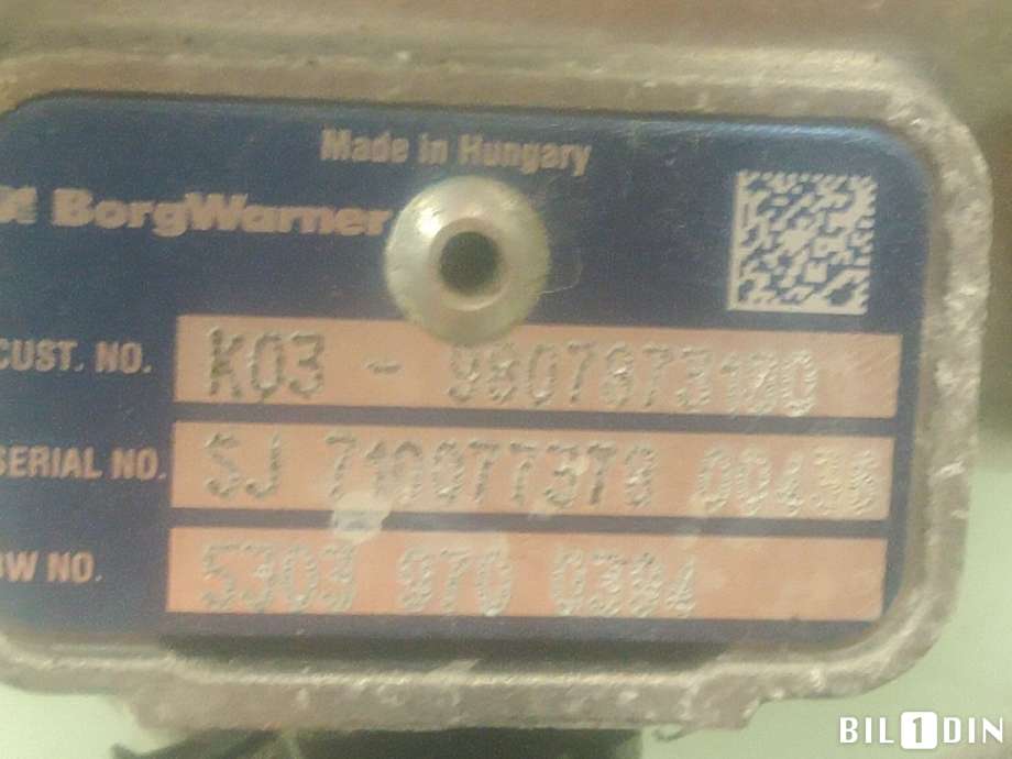 Turbo til Ford Kuga 2013-2019  (FORD|DS7Q6K682EA|1871356|)