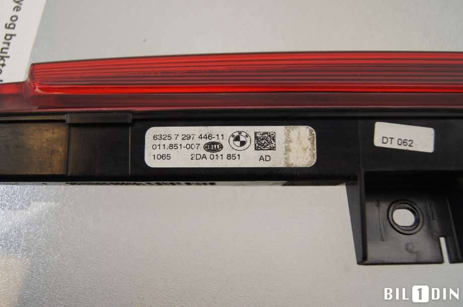Baklykt bremselys bakrute til BMW 2-Serie 2014-2021 (F22/F23) (F22/F23) (BMW|63257297446|)