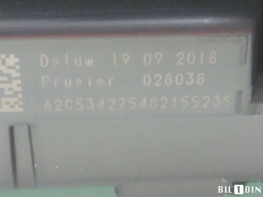 Instrumentpanel til VW e-Golf 2017-2020 (Fase 2)  (VOLKSWAGEN|5GE920755D|)