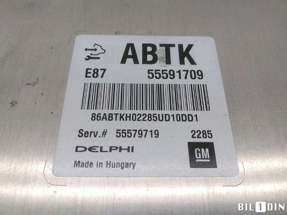 Styreenhet motor til Opel Mokka 2012-2016 (Type I, Fase 1)  (OPEL|55579719|)