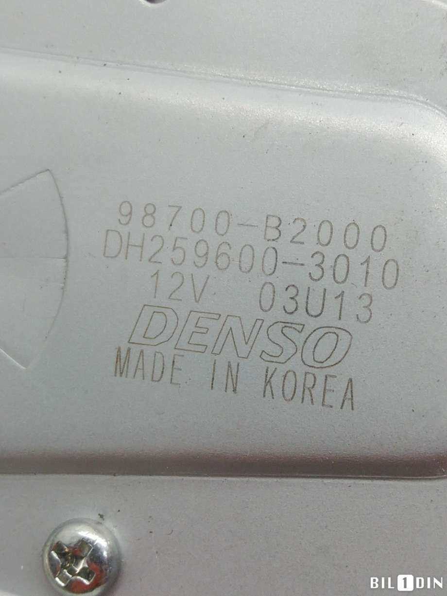 Viskermotor bakrute til Kia Soul 2014-2019 (Type II)  (KIA|98710B2000|)