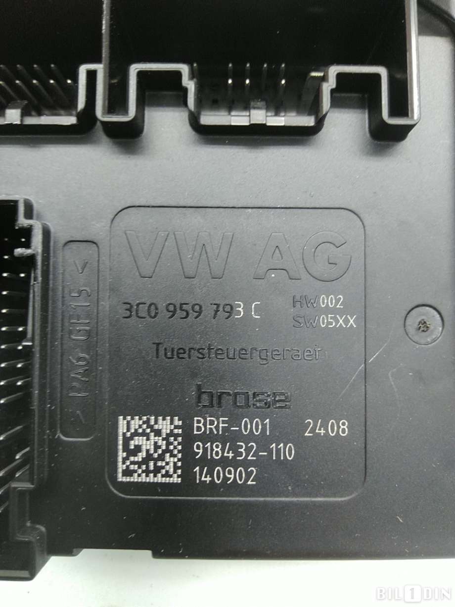 Ruteheis venstre foran til VW Passat 2011-2015 (B7) (B7) (VOLKSWAGEN|3AA959701A|)