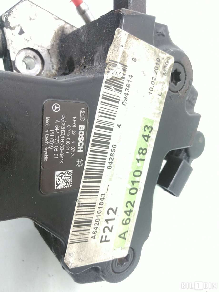 Dieselpumpe til Mercedes E-Klasse 2009-2013 (Fase 1) (W212) (W212) (MERCEDES|A6420701201|A6420700801|A6420701001)