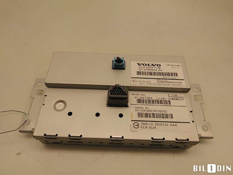 Instrument kjørecomputer til Volvo V60/V60 CC 2013-2018 (Type I, Fase 2)  (VOLVO|36011463|31483612AA|)
