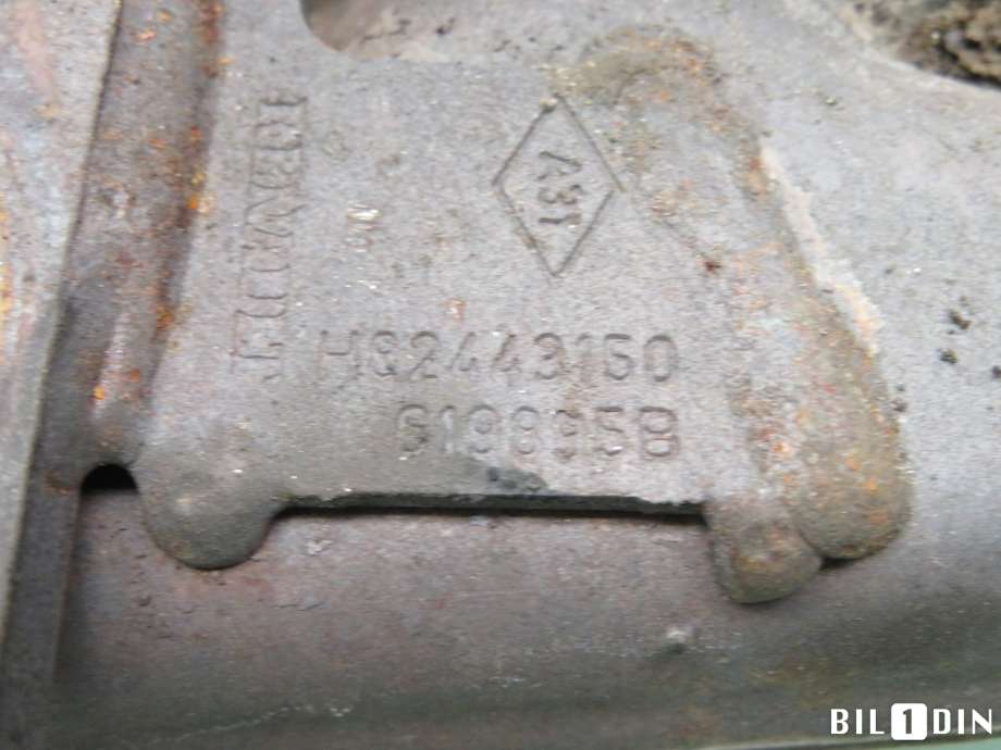 Manifold eksos til Nissan Qashqai 2007-2010 (Type I, Fase 1)  (NISSAN|1400400Q0B|)