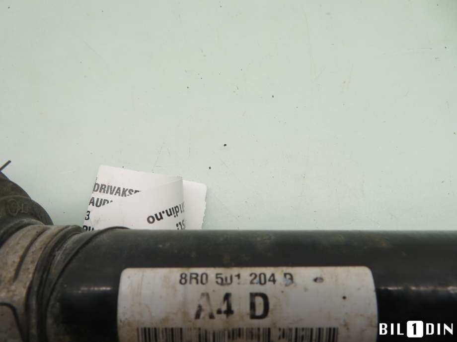 Drivaksel høyre bak til Audi A6 2011-2014 (Type IV, Fase 1) (C7) (C7) (AUDI|8R0501204D|8R0501204DX|)