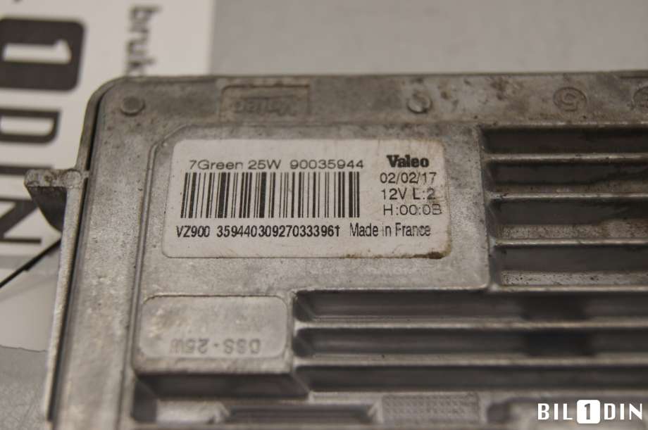Styreenhet xenon/ballast til Toyota Proace 2016-->> (Type II)  (TOYOTA|SU001A3905||90035944)