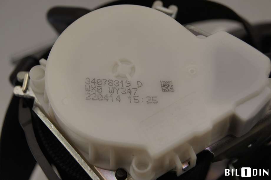 Sikkerhetsbelte foran høyre til BMW 4-Serie 2013-2020 (F32/F33/F36) (F32/F33/F36) (BMW|72117243308||34078319)