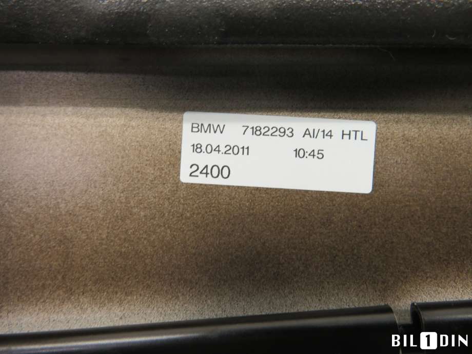 Diverse deler til BMW 5-Serie 2010-2017 (F10/F11) (F10/F11) (BMW|51337177961|51355A56DF5|)