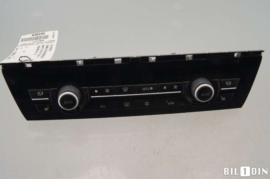 Varmeapparat betjening til BMW 5-Serie 2010-2017 (F10/F11) (F10/F11) (BMW|61319328425||9241238)