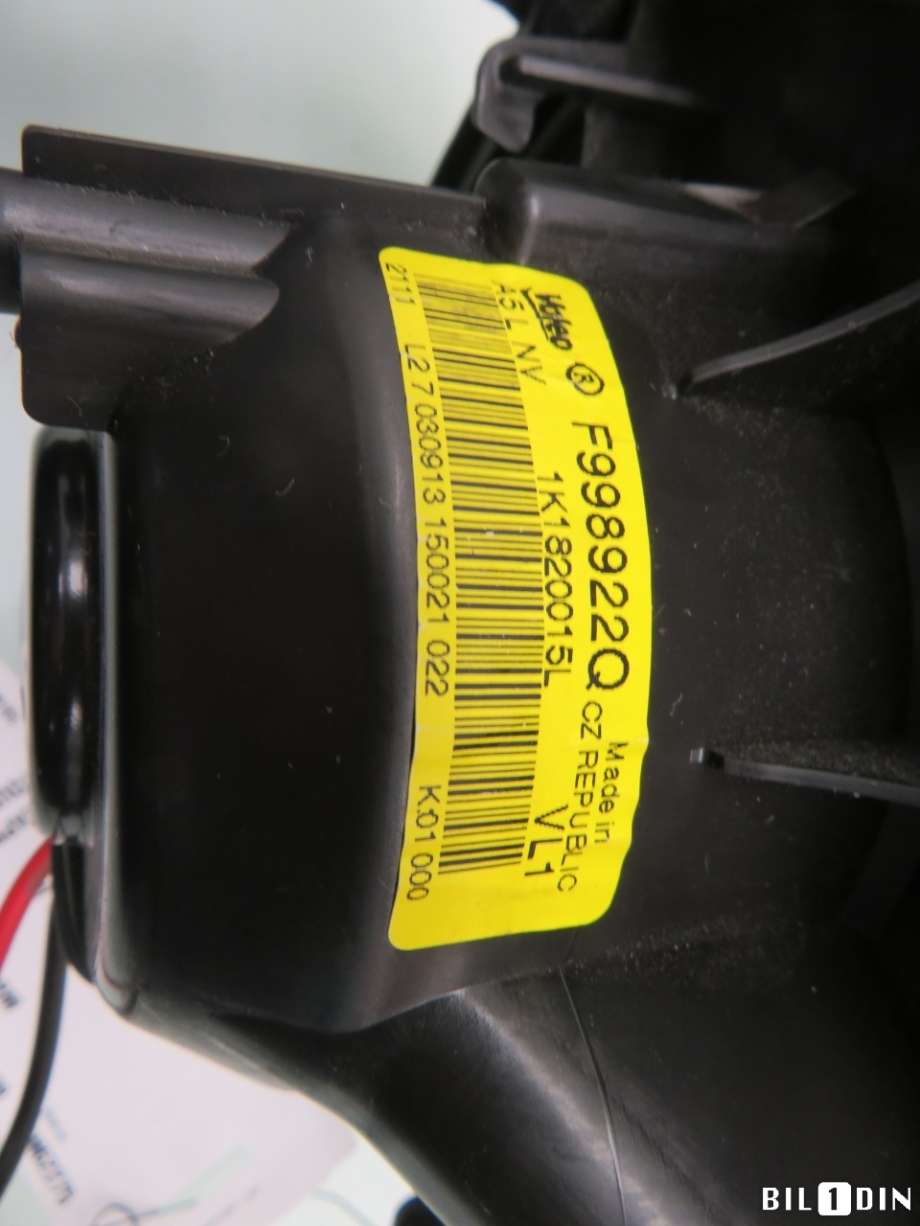 Varmeapparat motor til VW Touran 2010-2015 (Type I, Fase 3)  (VOLKSWAGEN|1K1820015L|)