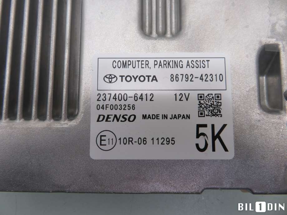 Styreenhet parkering til Toyota bZ4X 2022-->> (TOYOTA|8679242310|2374006412|)