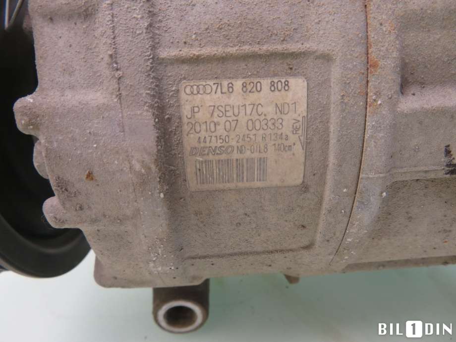 Aircondition kompressor til Audi Q7 2010-2015 (Type I, Fase 2)  (AUDI|7L6820808|)