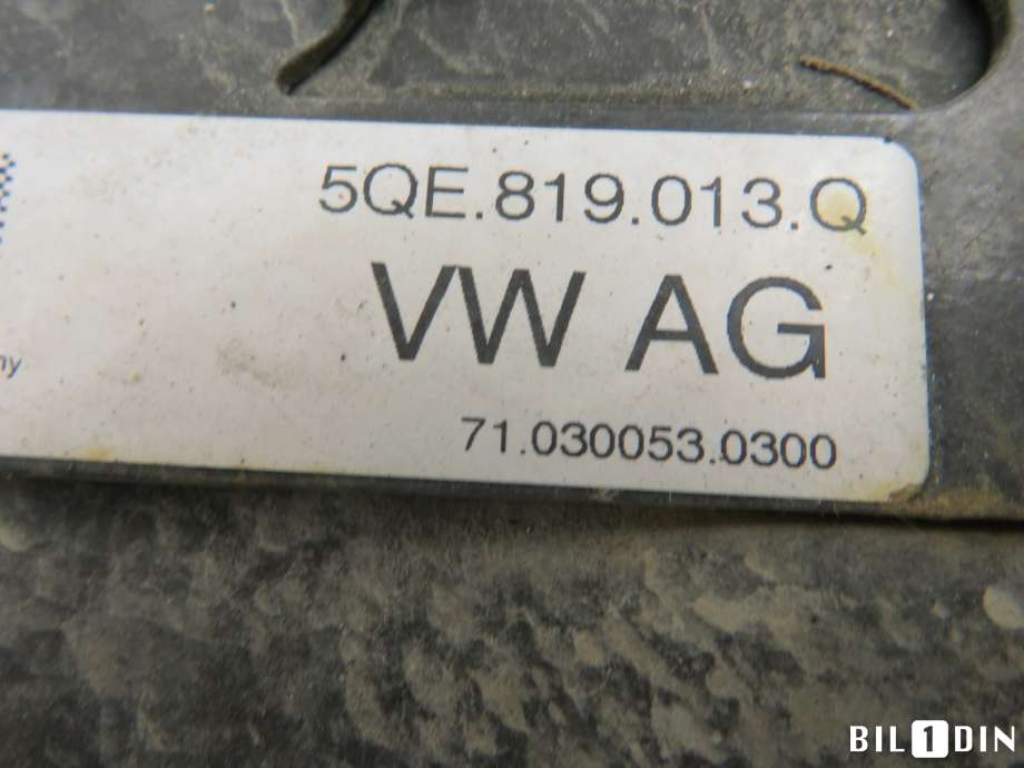 Varmeapparat register til VW e-Golf 2014-2017 (Fase 1)  (VOLKSWAGEN|5QE819013Q|)