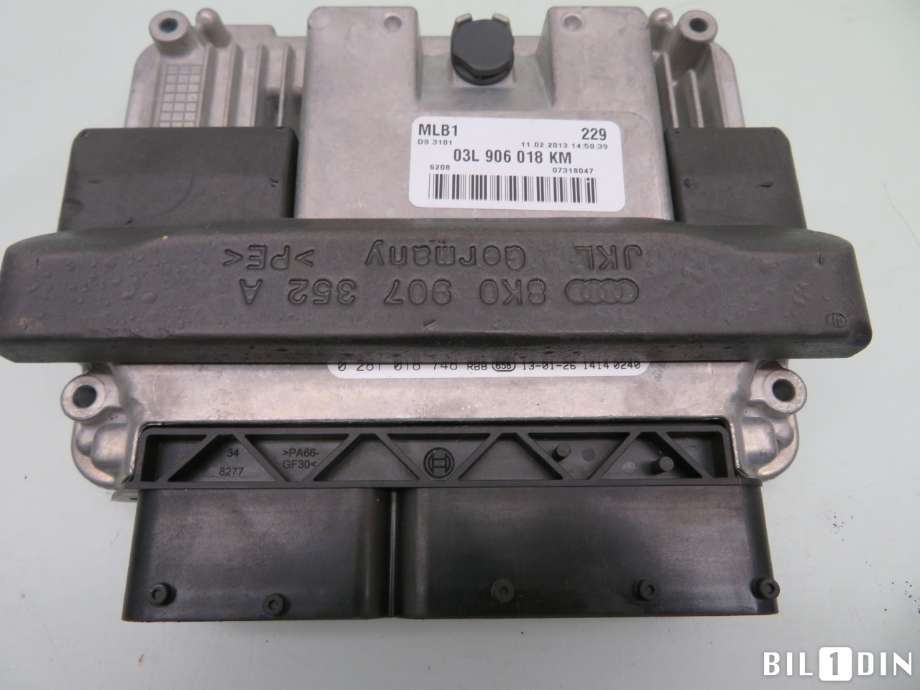 Styreenhet motor til Audi A4, Allroad 2009-2016 (Type I) (B8) (B8) (AUDI|03L906018KM||0281018748)