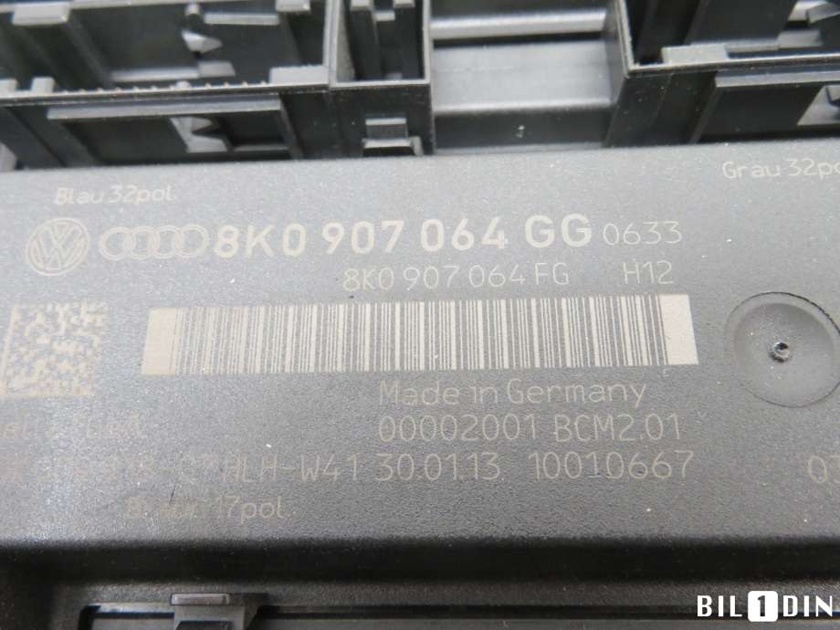 Styreenhet comfort (BCM) til Audi A4, Allroad 2009-2016 (Type I) (B8) (B8) (AUDI|8K0907064KJ||8K0907064FG)
