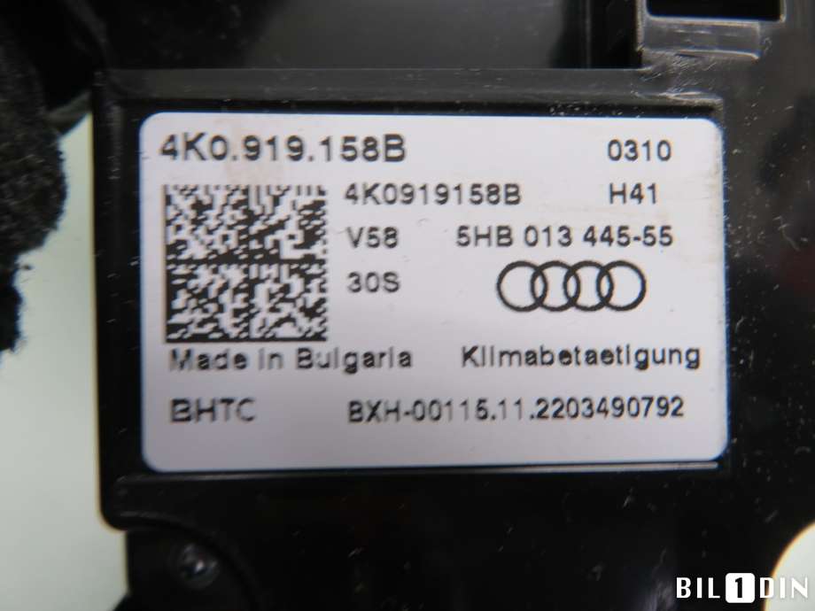 Varmeapparat betjening til Audi Q8 2019-->> (AUDI Q8 E-TRON S-LINE KOMBI||4K0919158B)