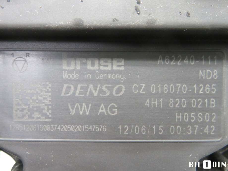 Varmeapparat motor til Audi A6, Allroad 2015-2019 (Type III, Fase 2) (C7) (C7) (AUDI|4H1820021C|)
