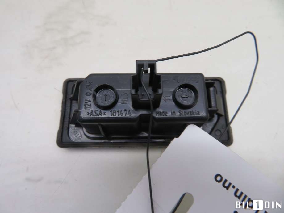 Skiltlys til Audi A4 2007-2014 (Type IV) (B8) (B8) (AUDI|4G0943021A|)