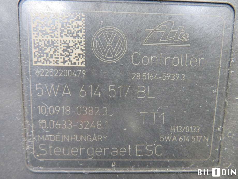 ABS sentral til VW Caddy 2020-->> (Type IV)  (VW CADDY CARGO 122|5WA614517BL|)