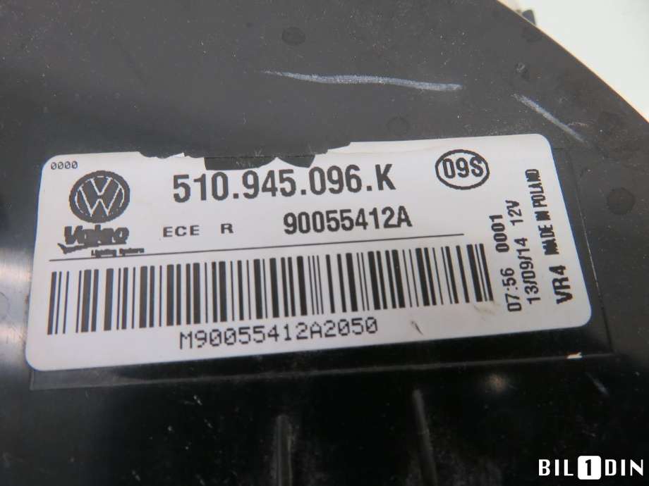 Baklykt høyre til VW Golf Sportsvan 2014-2018  (VOLKSWAGEN|510945096AE|)