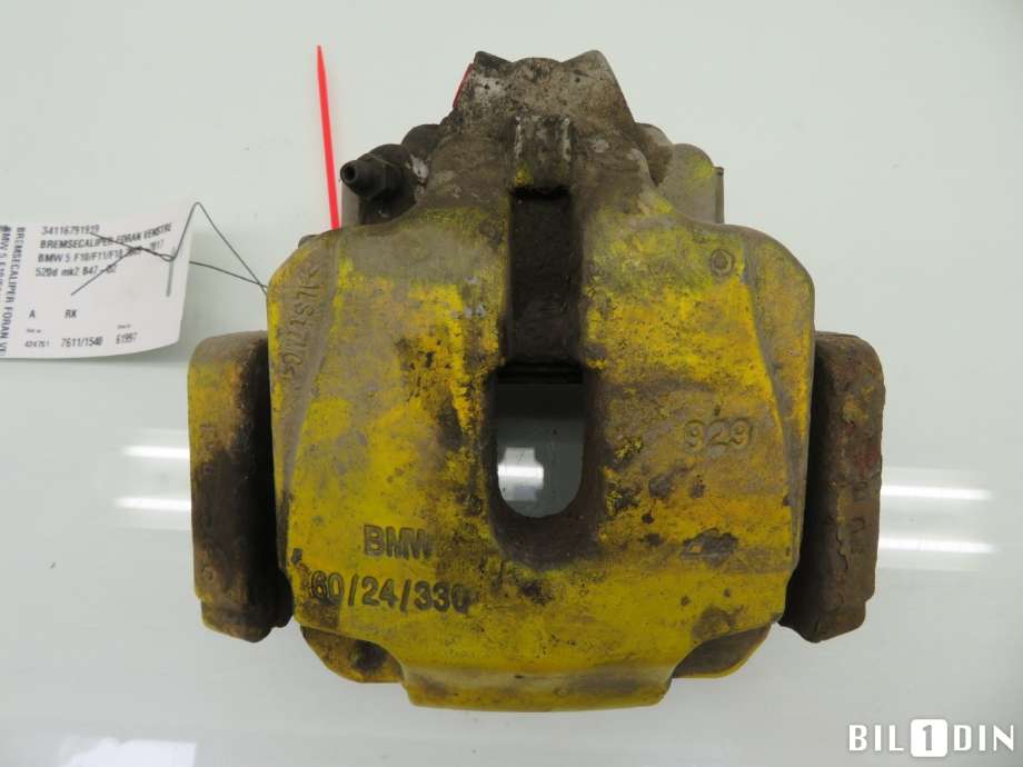 Bremsecaliper venstre foran til BMW 5-Serie 2010-2017 (F10/F11) (F10/F11) (BMW|34116791919|)