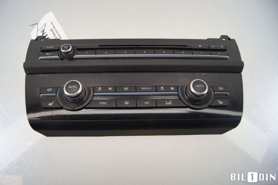 Varmeapparat betjening til BMW 5-Serie, 2010-2017 (F10/F11) (F10/F11) (BMW|61319328425)