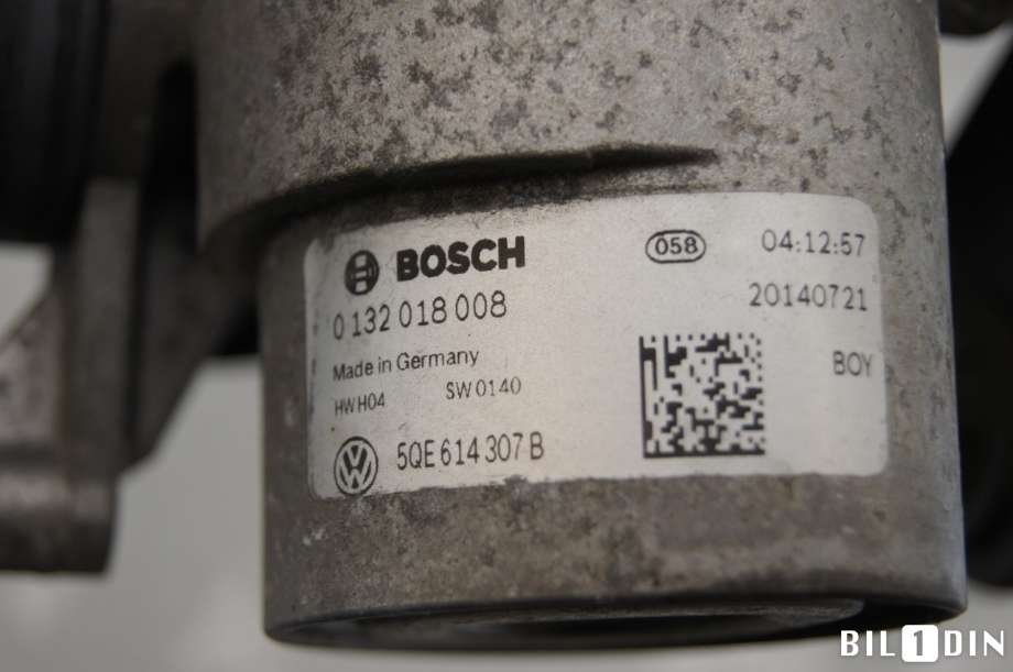 Bremsefordeler til Audi A3 2012-2016 (Type III, Fase 1)  (AUDI|5QE614307J||5QE614307A)
