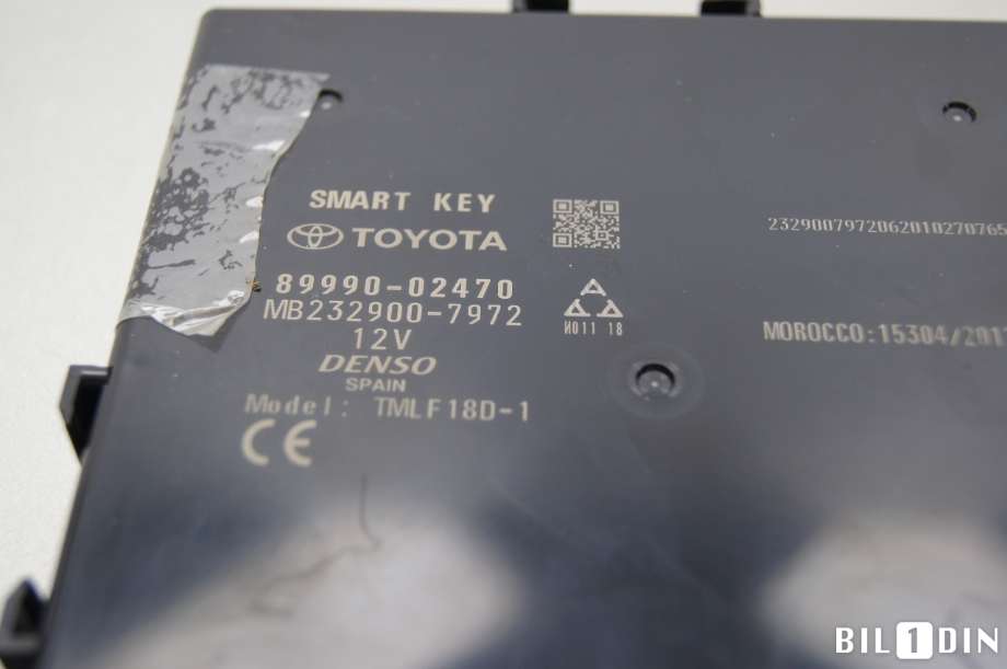 Styreenhet nøkkelfri/keyless til Toyota Corolla 2019-->>  (TOYOTA|899H002050||8999002470)