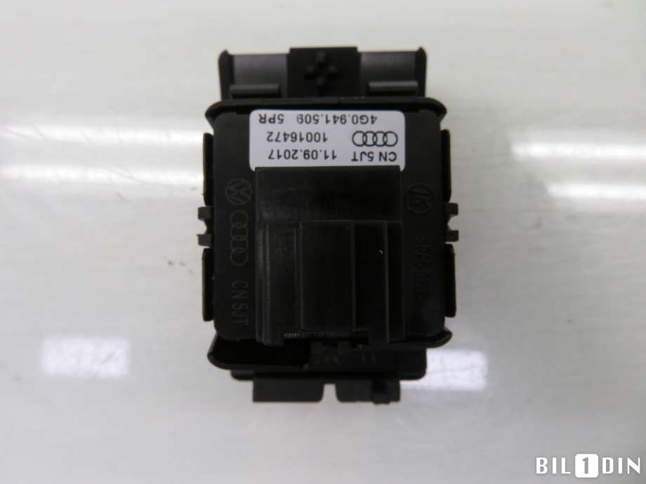 Bryter nødblink til Audi A6, Allroad 2015-2019 (Type III, Fase 2) (C7) (C7) (AUDI|4G0941509|)