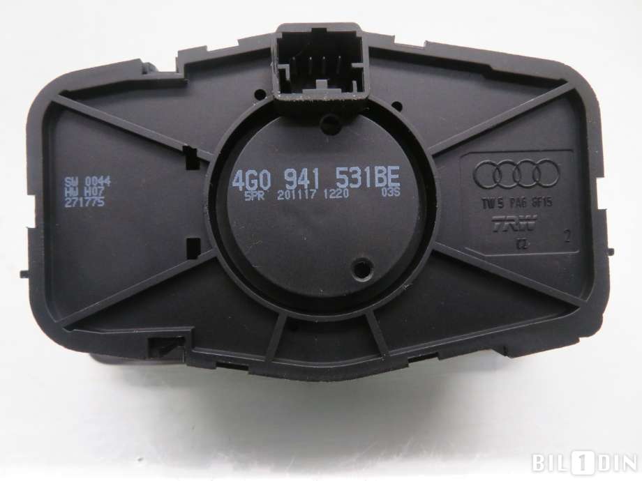 Bryter lys til Audi A6, Allroad 2015-2019 (Type III, Fase 2) (C7) (C7) (AUDI|4G0941531BE|)